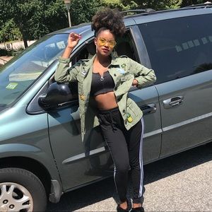 Utility Jacket w/ Cute Patches